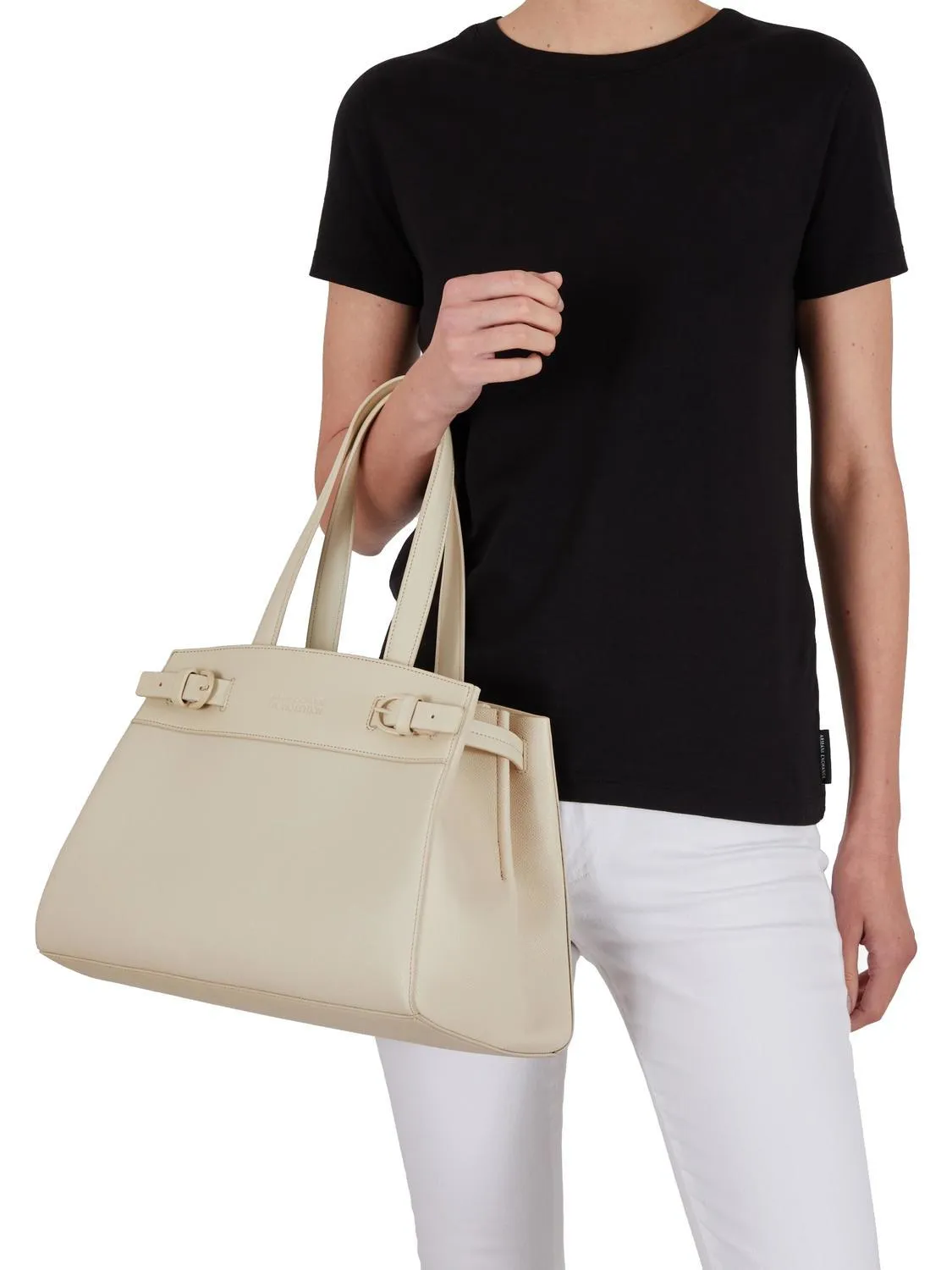 Armani Exchange Milano Edition Sac À Main, Avec Bandoulière Sol Poussiéreux - Achetez À Prix Outlet!