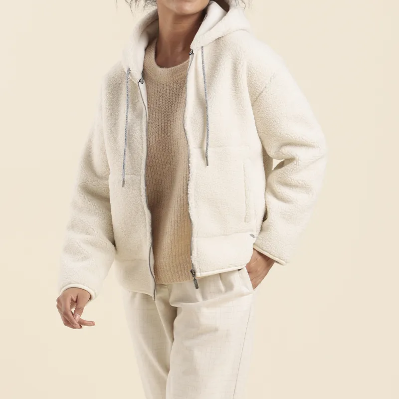 Blouson zippé en sherpa MAT DE MISAINE Felix