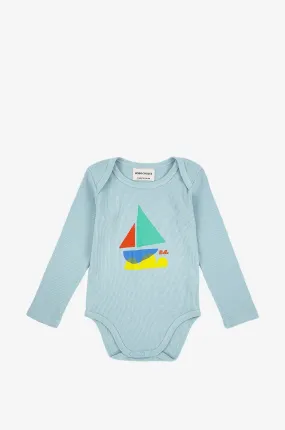 Body bébé à manches longues Sail Boat