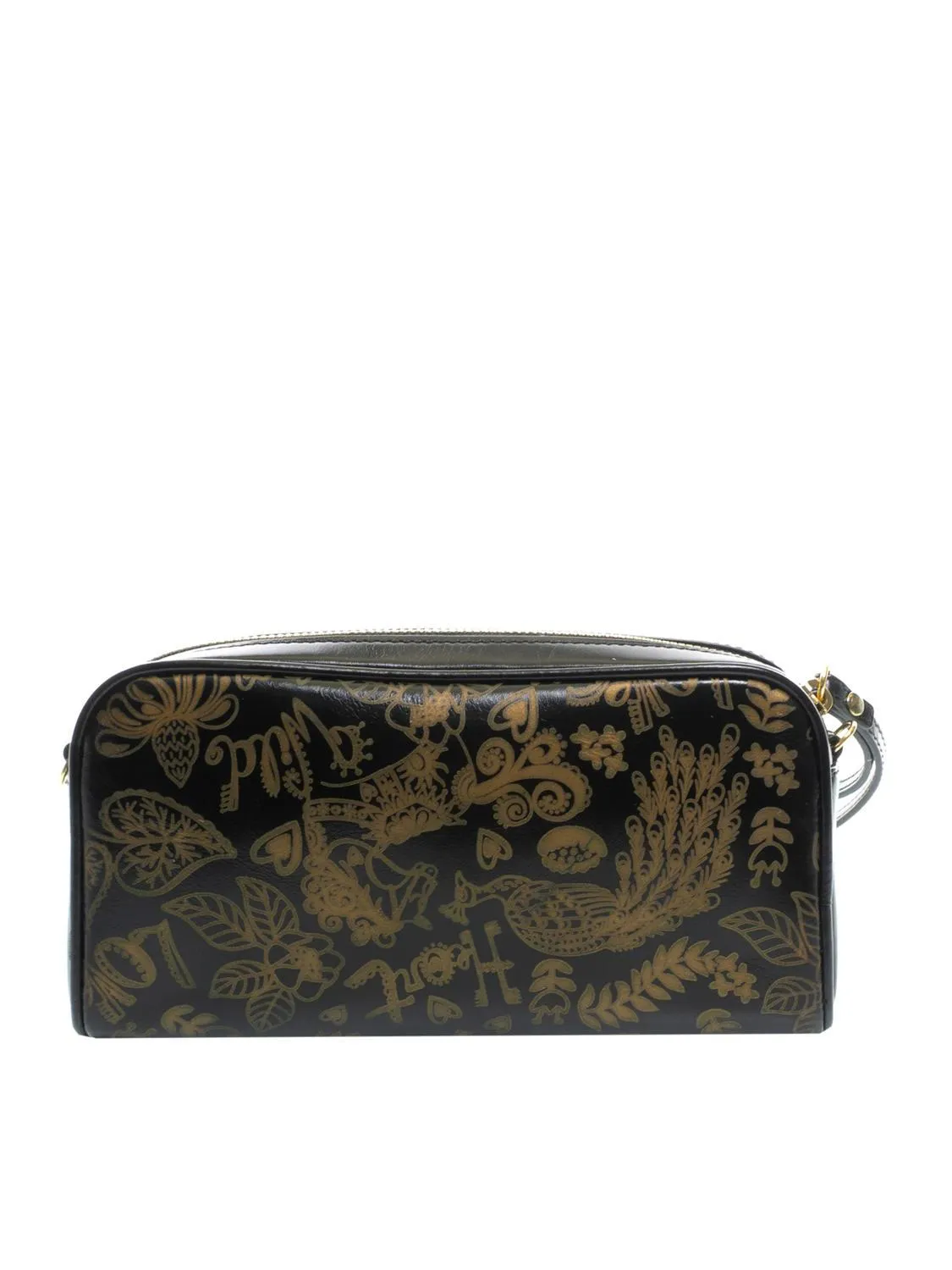 Braccialini Lola Pochette En Cuir Avec Manchette Noir - Achetez À Prix Outlet!