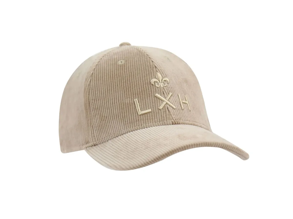 Casquette  Héritage  Velours Ctelé Full Taupe