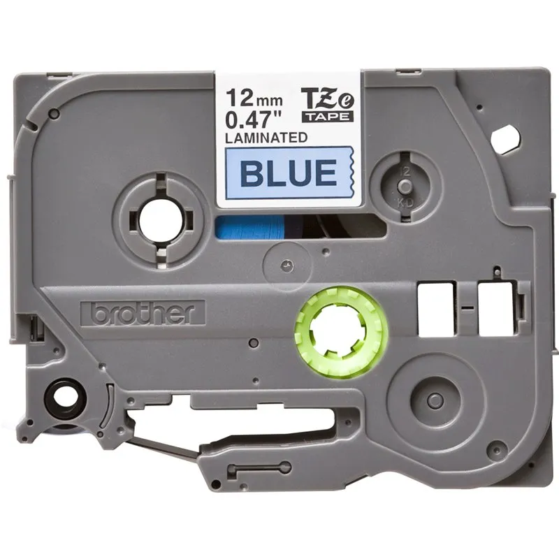 Cassette Brother TZE-531 - 12 mm - noir / bleu