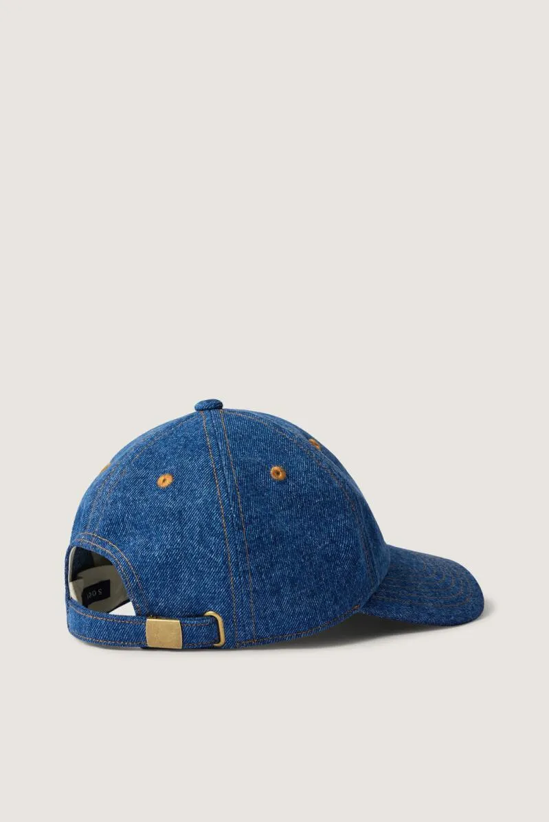 Chapeaux | Femme Soeur CASQUETTE SERENA Casquette En Denim Bleu Délavé Denim Bleu Delave
