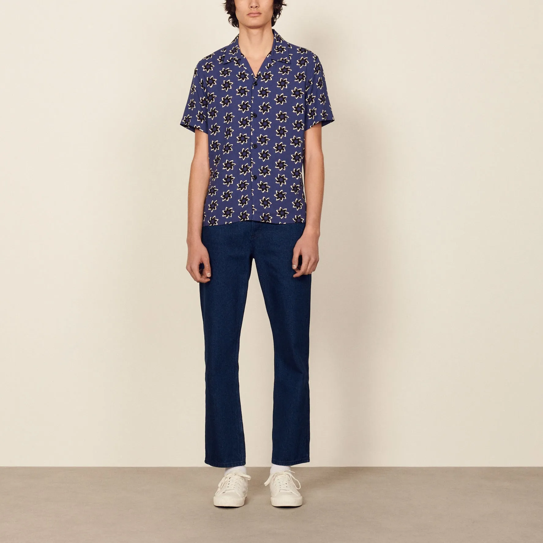 Chemise fluide imprimée