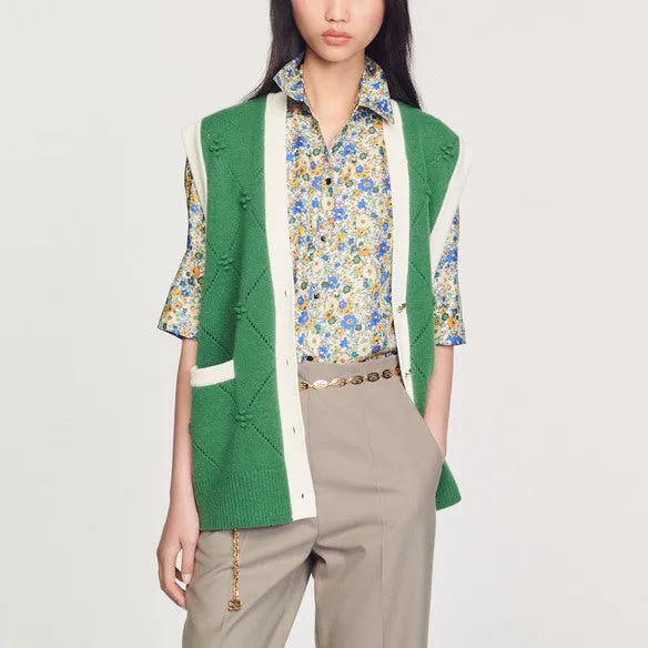 Chemise manches courtes imprimé Blossom