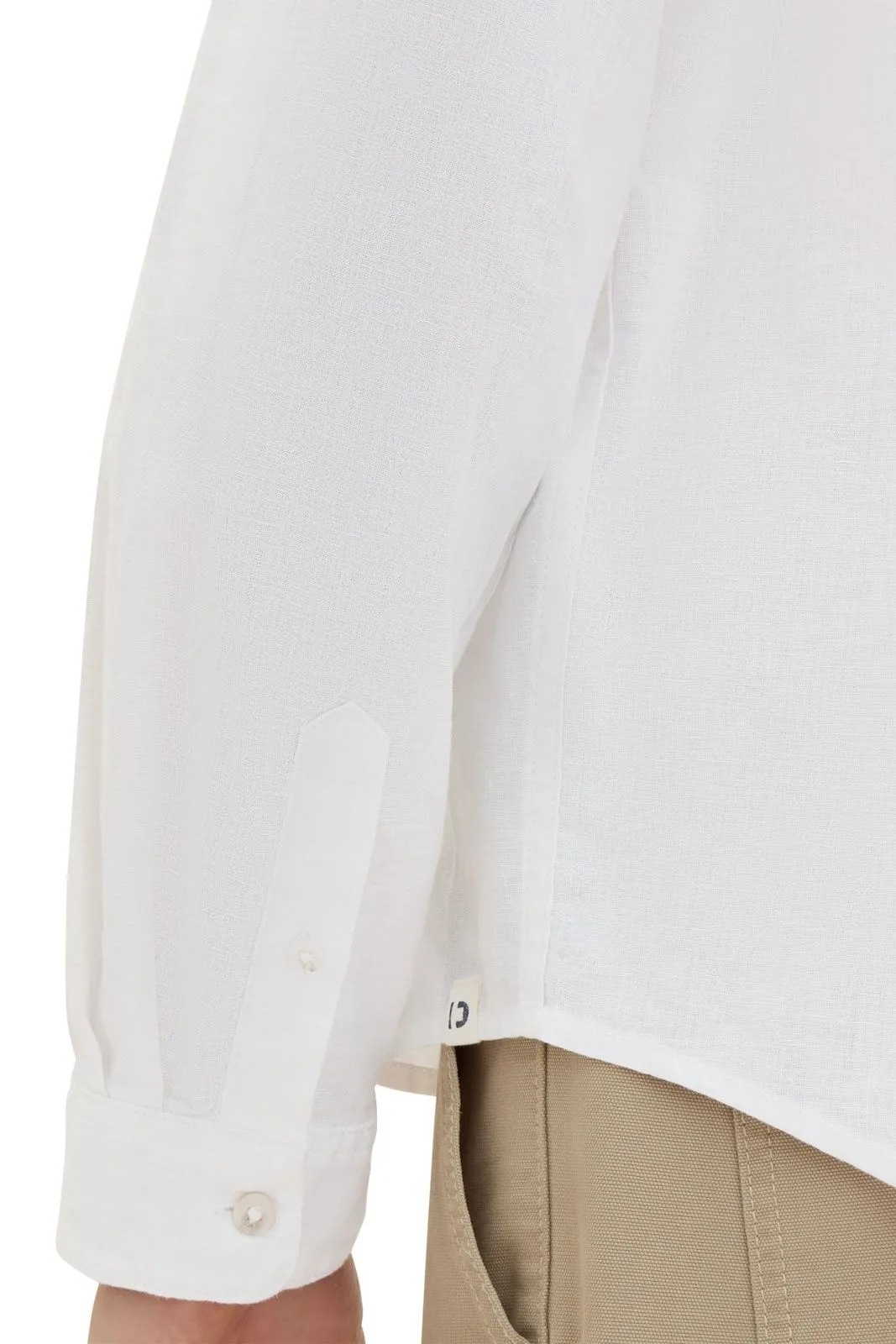 Chemise TOM TAILOR White Linen