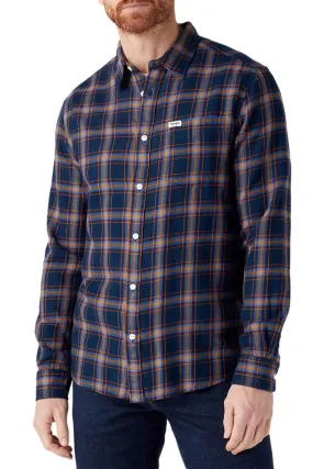 Chemise WRANGLER POCKET Navy