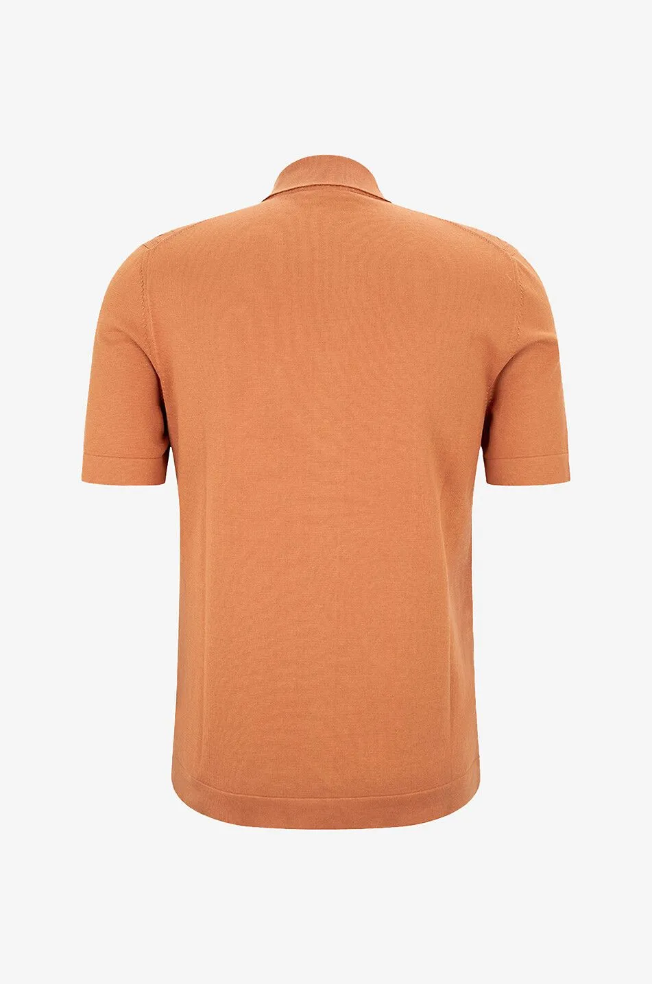Chemise à manches courtes en maille torsadée