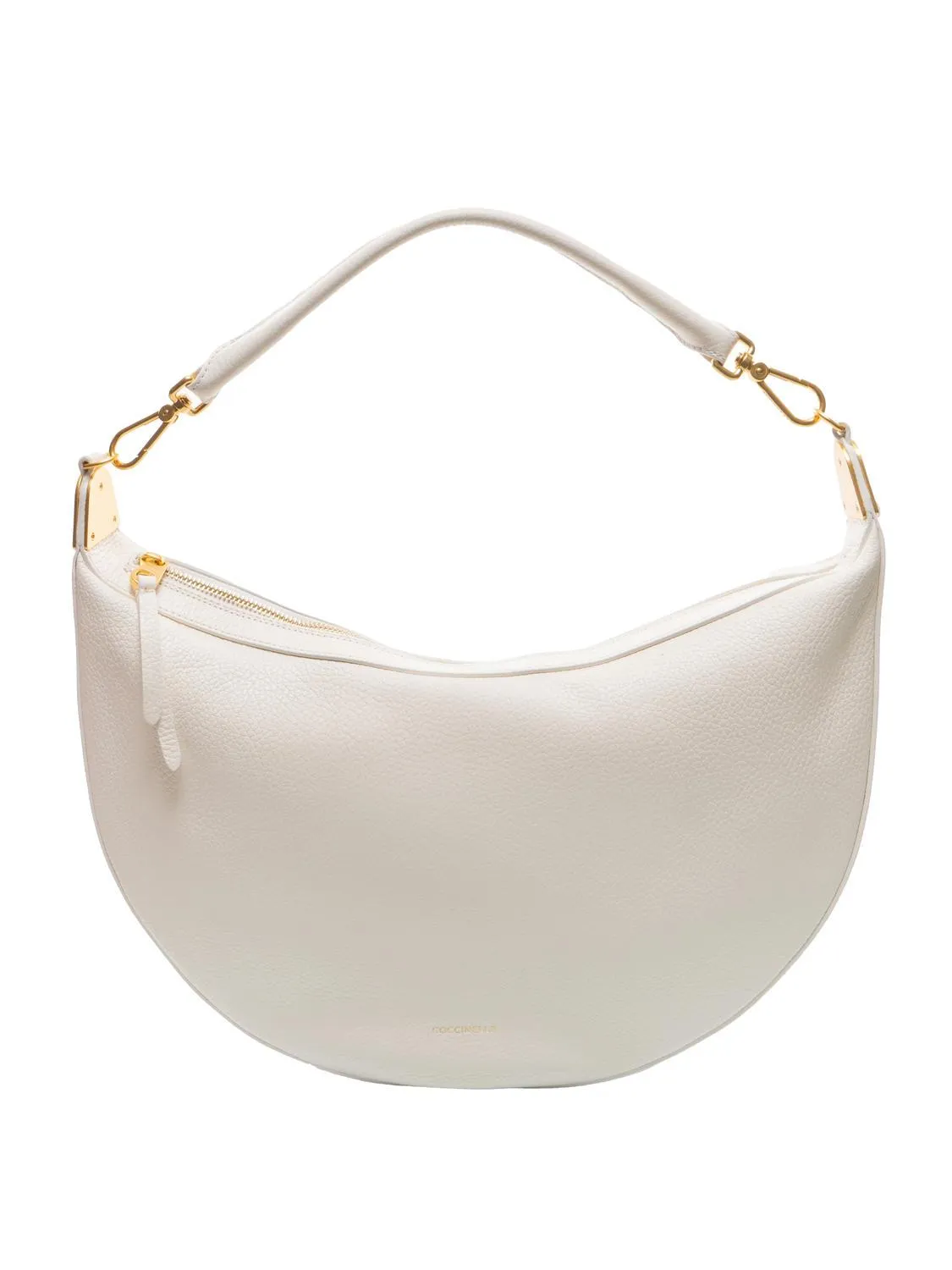 Coccinelle Anais Sac Hobo En Cuir Grainé Lait De Coco - Achetez À Prix Outlet!