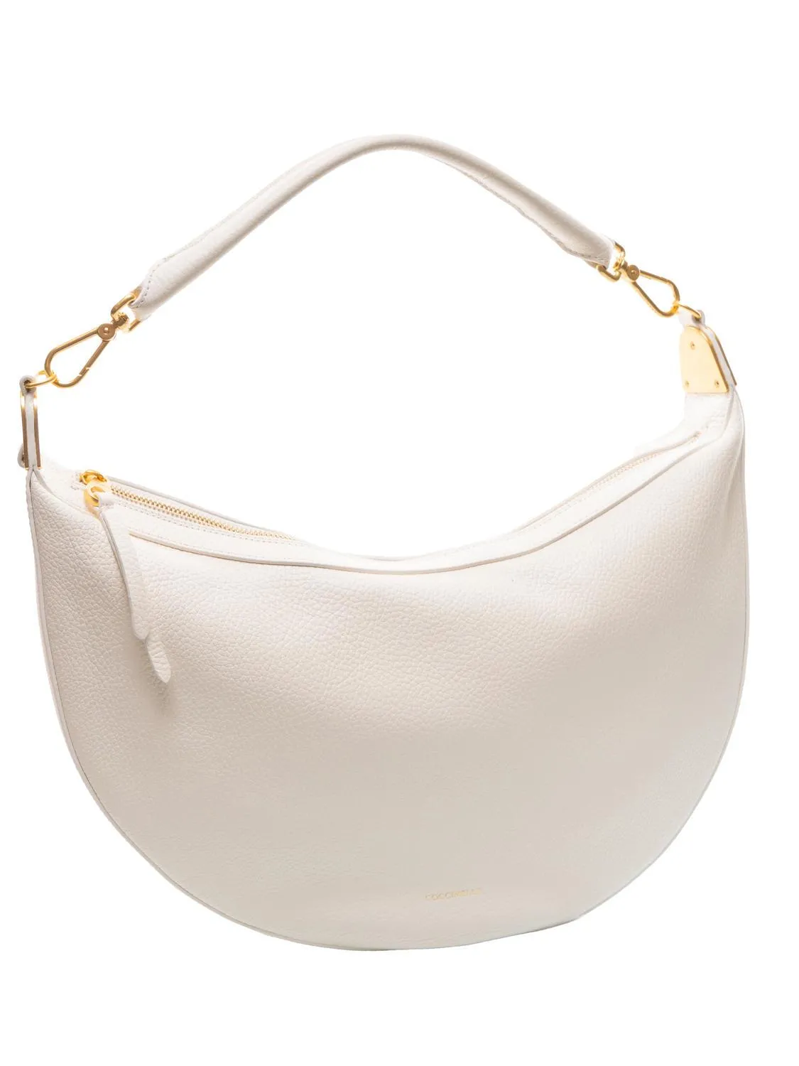 Coccinelle Anais Sac Hobo En Cuir Grainé Lait De Coco - Achetez À Prix Outlet!