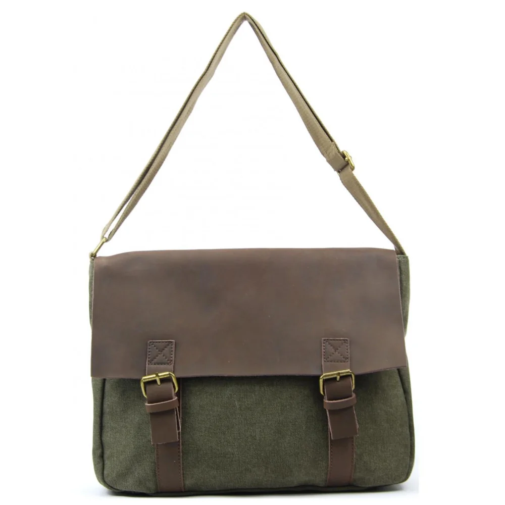 Collection OH MY BAG | Sacoche cuir et toile CANCUN