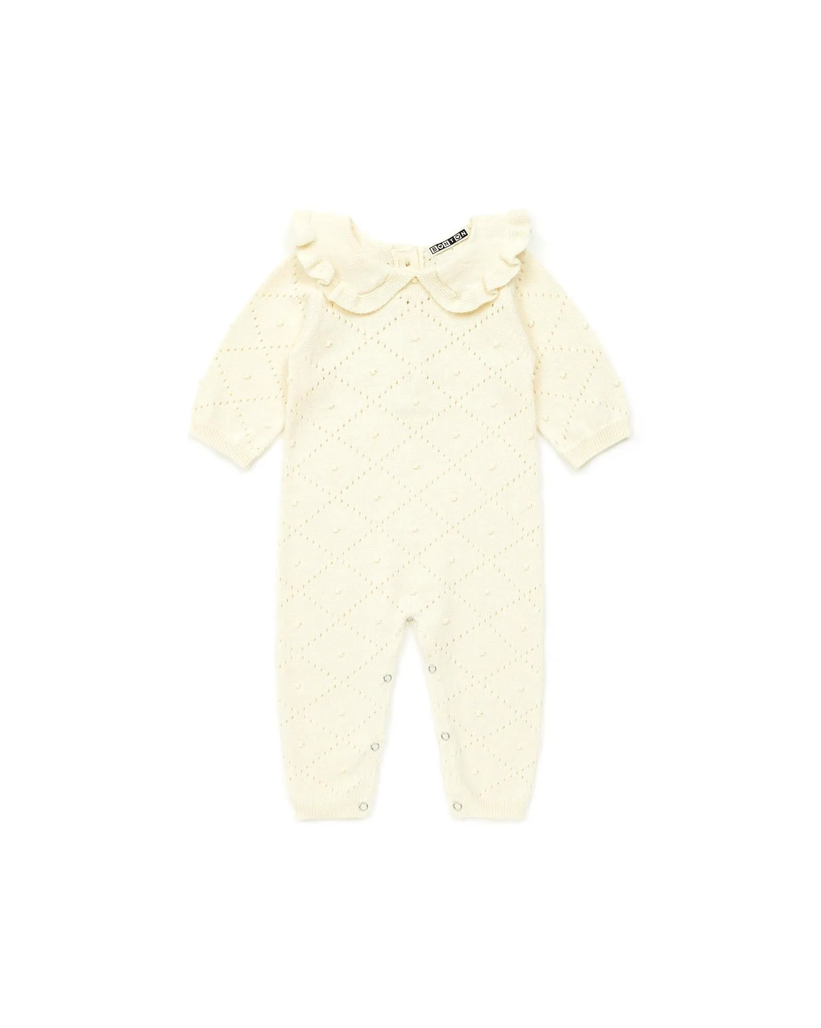 Combinaison - beige Bébé en tricot ajouré