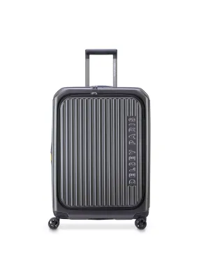 DELSEY PARIS  Valise soute rigide taille l - securitime zip - Gris