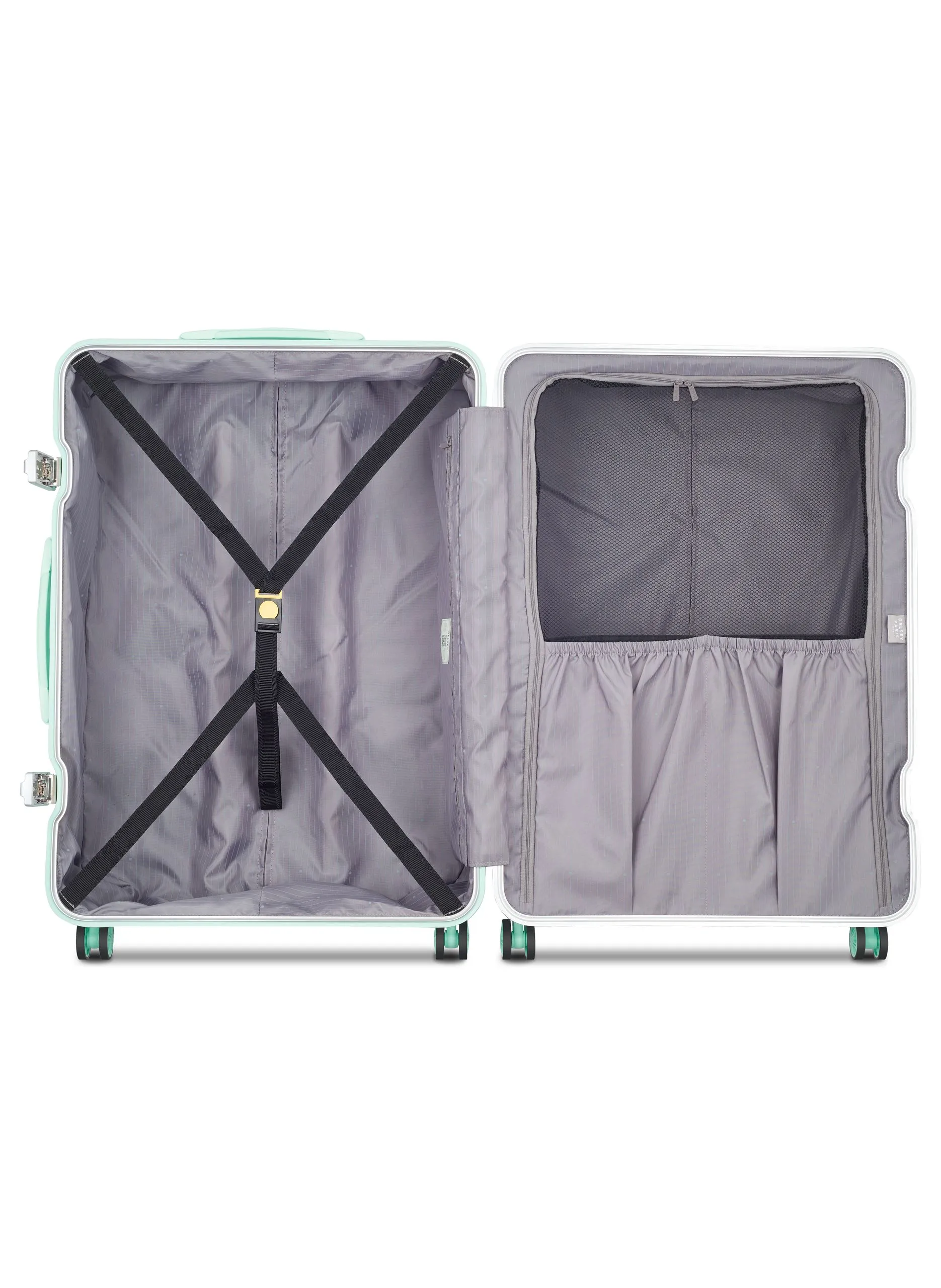 DELSEY PARIS  Valise soute rigide taille xl - bastille 2.0 - Vert