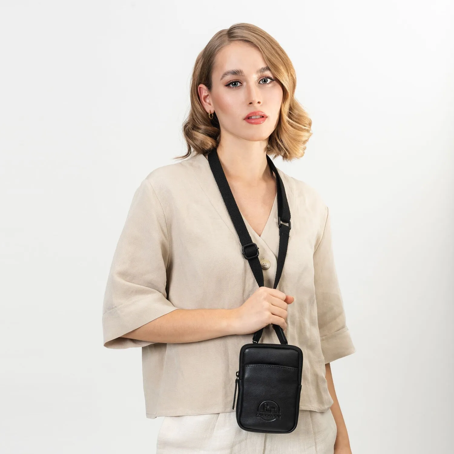 Farmhood Memphis Pochette pour téléphone portable Cuir 12 cm