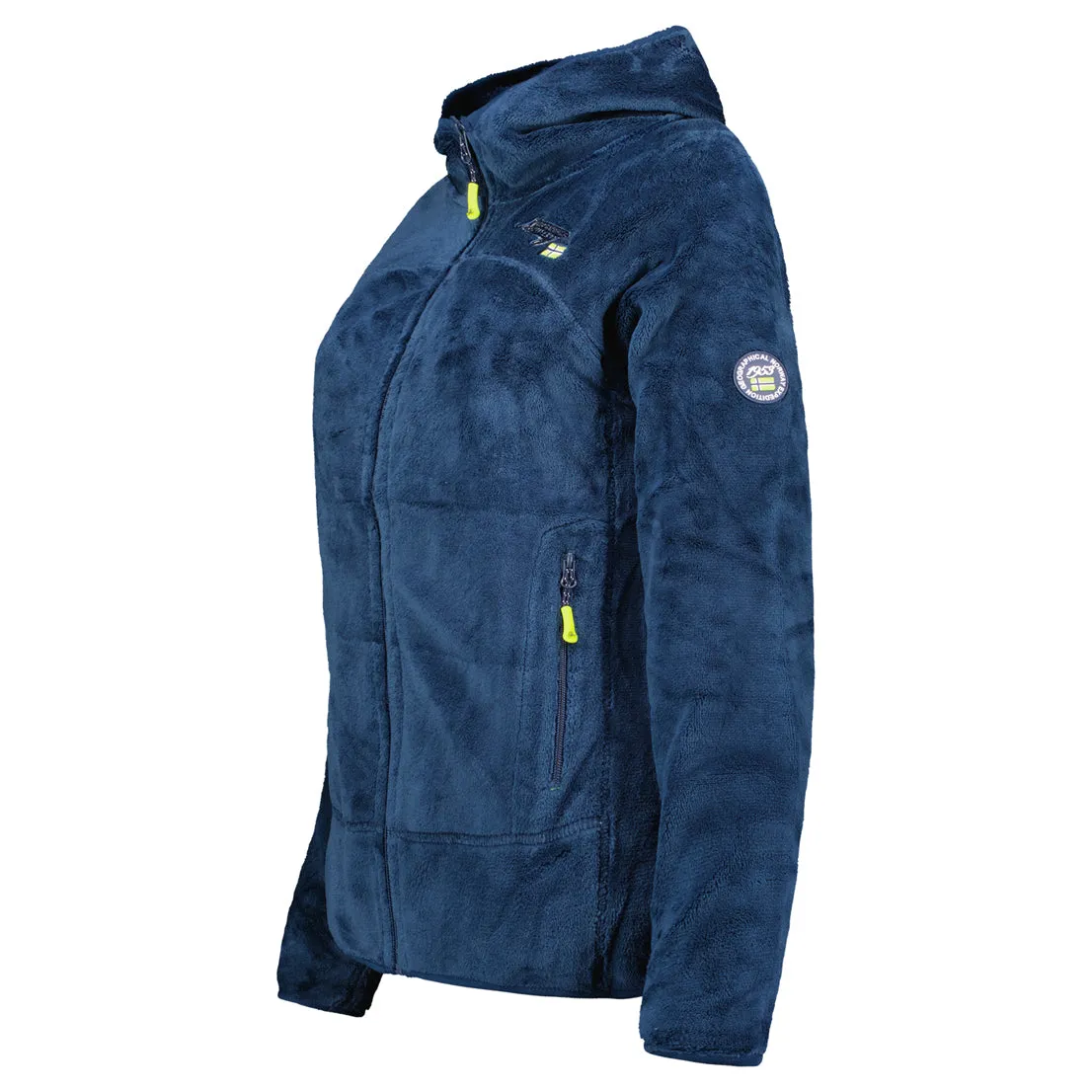 Geographical Norway Upalood Femme - Polaire zippée Marine