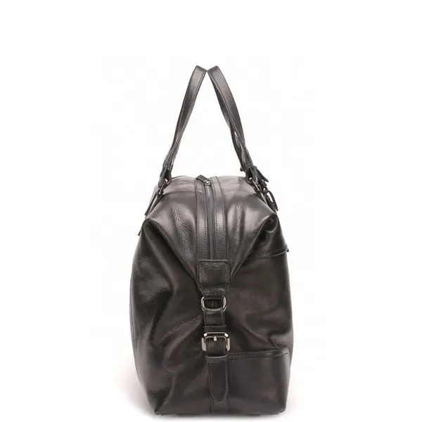 Grand sac de voyage Pablo 1589-20GM Cuir Noir | Arthur & Aston