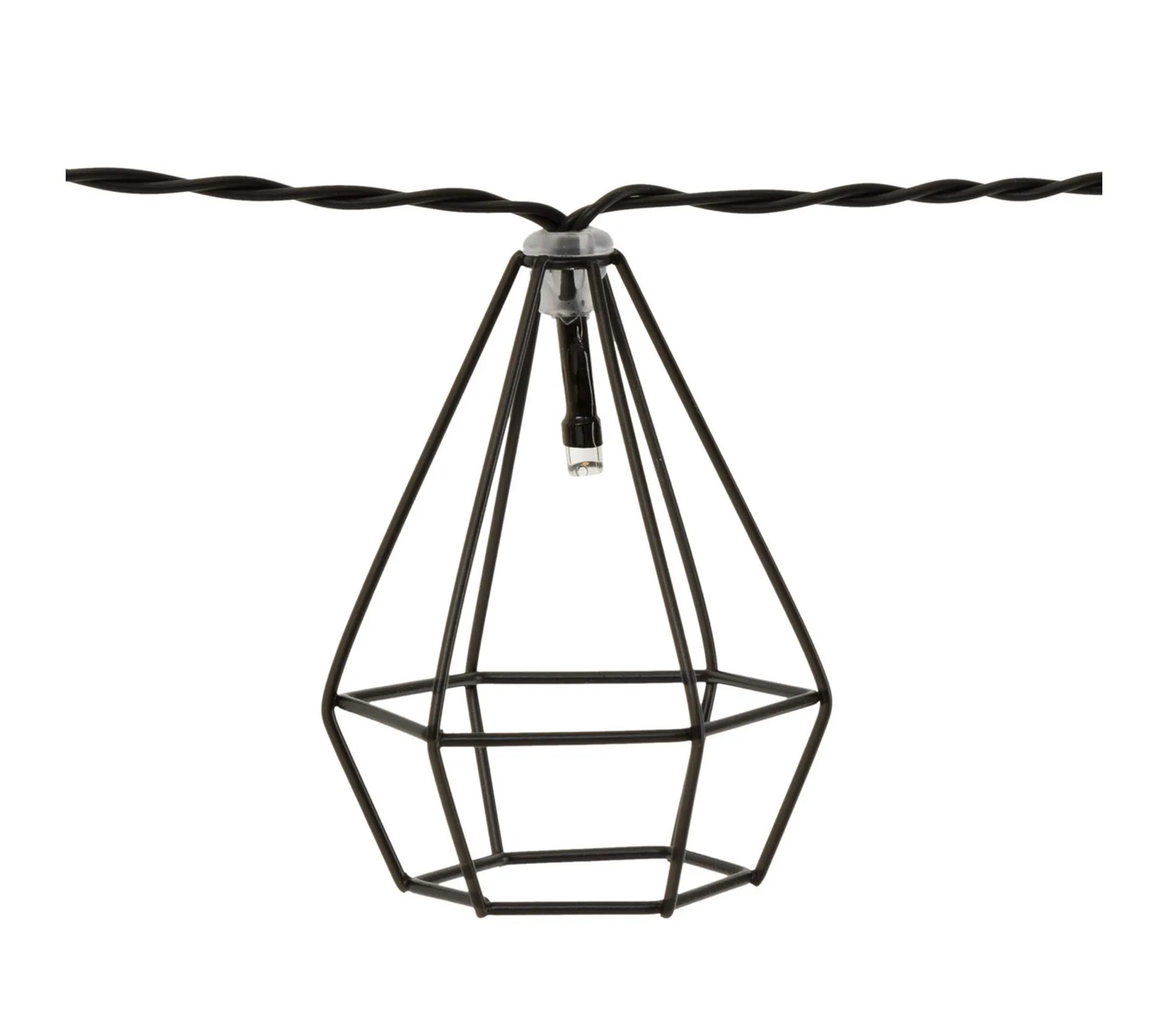 Guirlande Solaire Extérieur "flave" 335cm Noir
