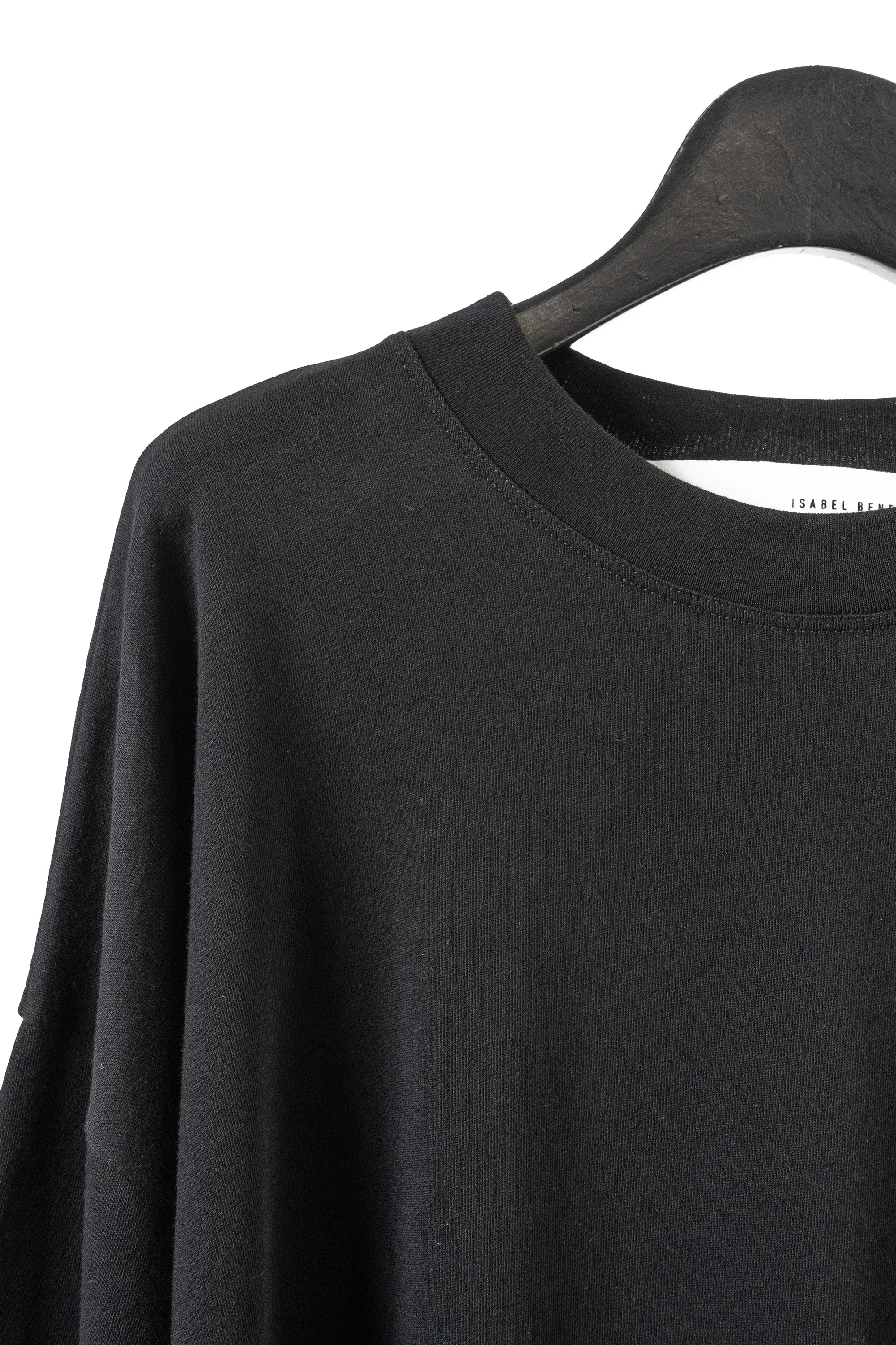 ISABEL BENENATO/T-shirt raw cut knit linen pocket (Homme)