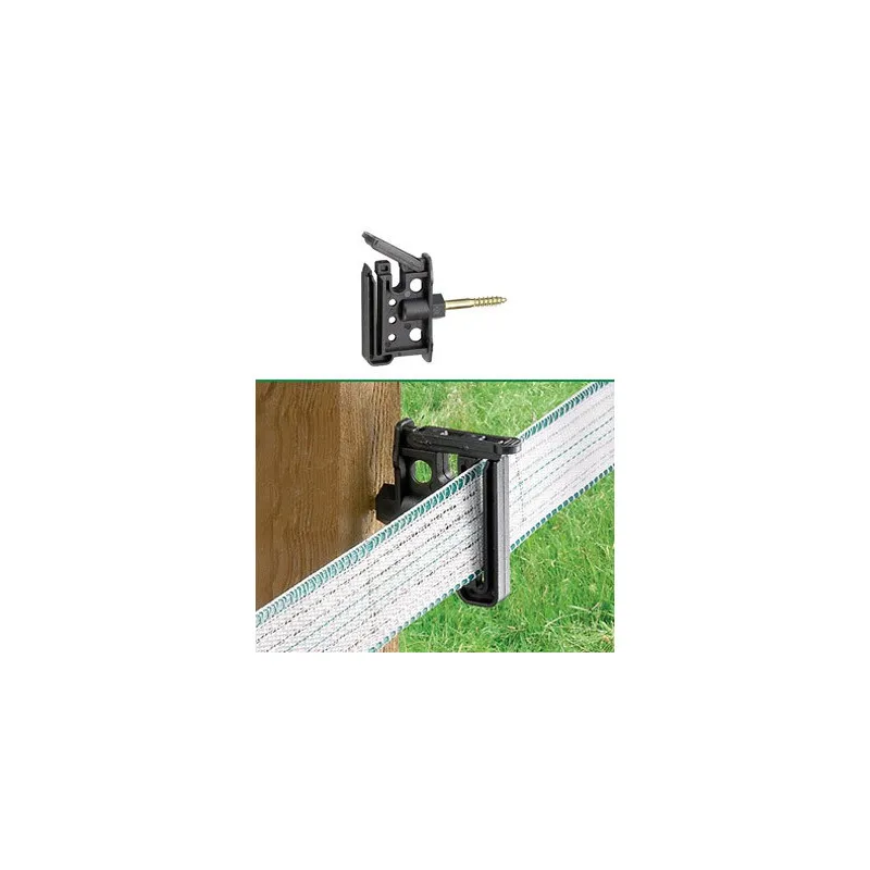Isolateur de clôture agricole pour ruban