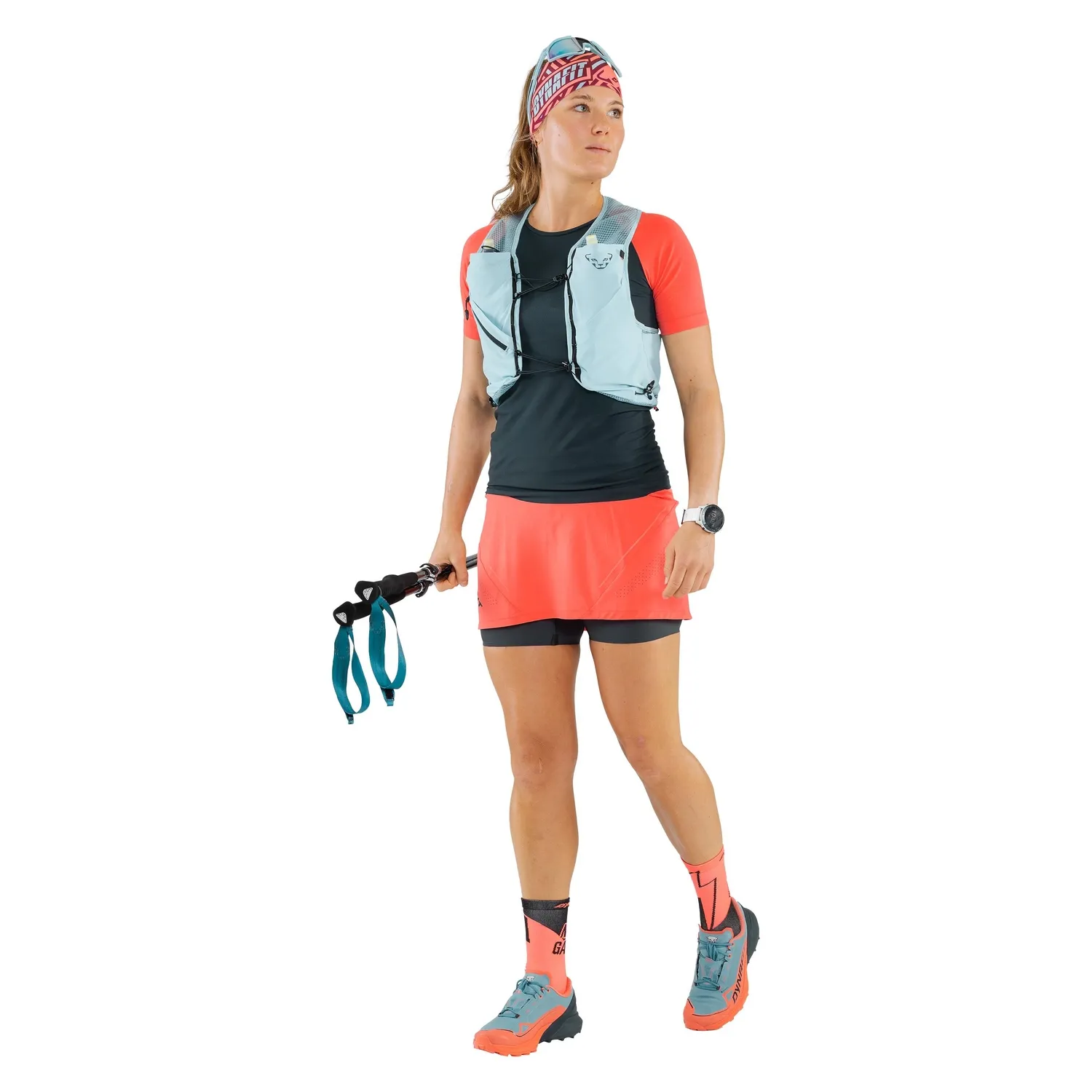 Jupe de Sport Dynafit Femme Ultra 2/1 Skirt Hot Coral