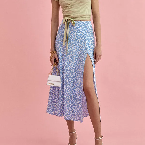 Jupe Longue Fleurie Femme