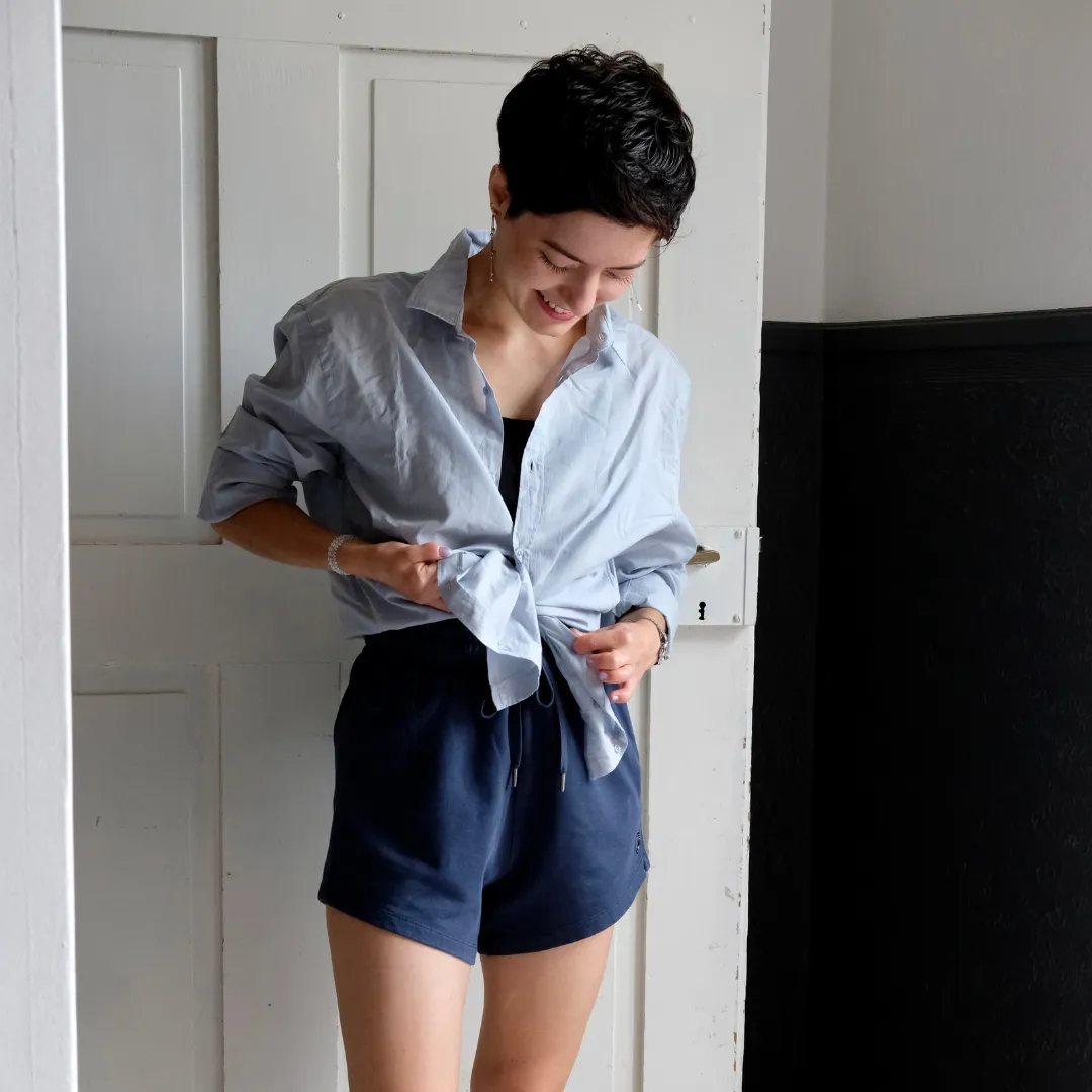 La chemise légère mixte en coton bio