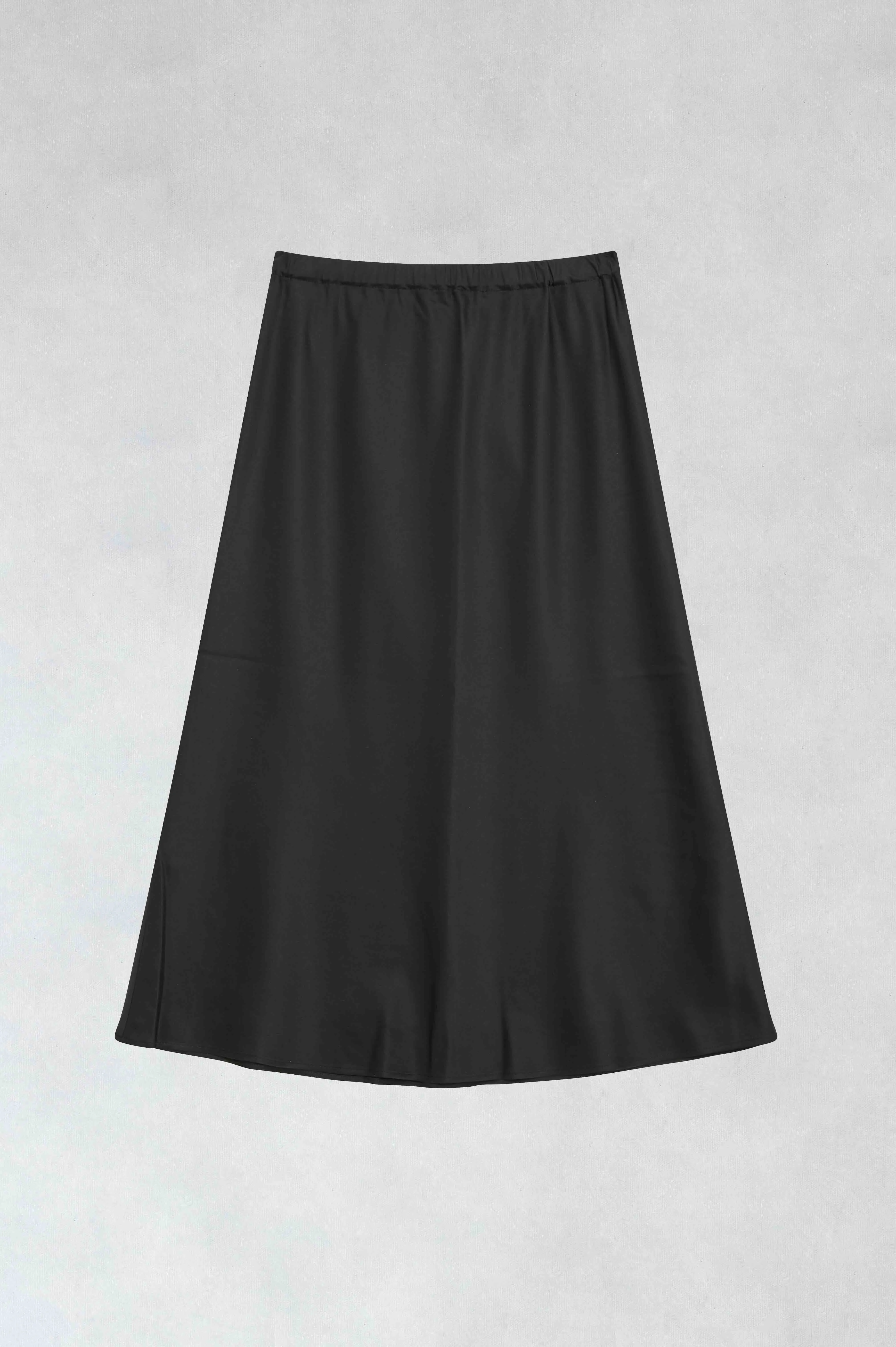 Le Côme - La Jupe en Satin, Minimaliste & Intemporelle