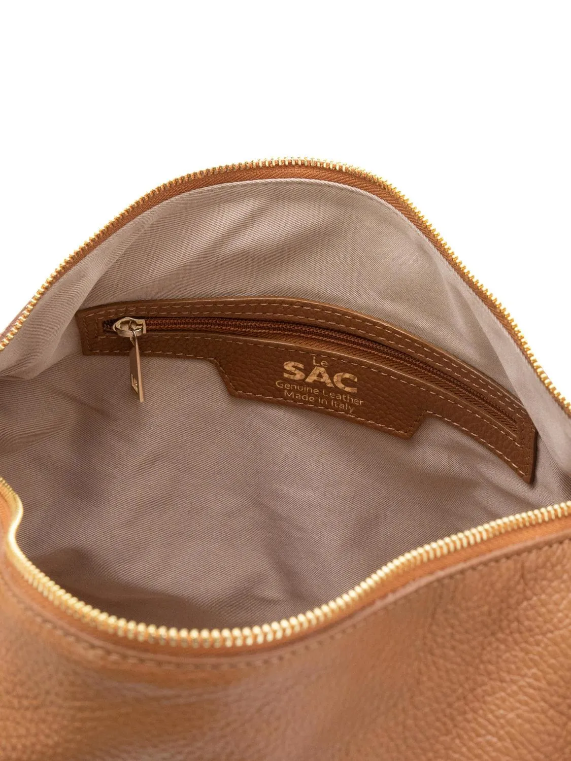 Lesac Francesca Grand Sac Porté Épaule En Cuir Dollar Cuir Foncé - Achetez À Prix Outlet!