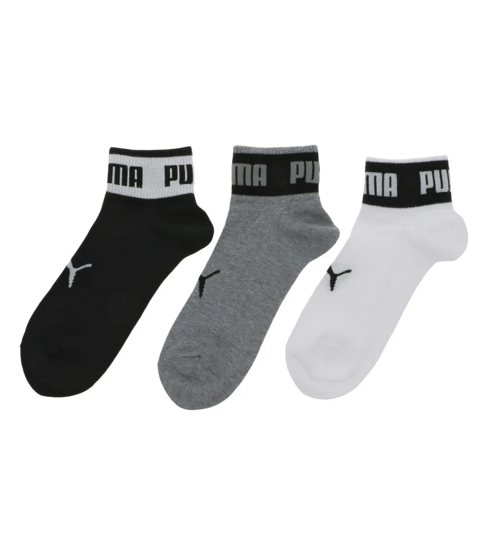 Lot de 6 paires de chaussettes Puma multicolore