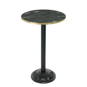 Mange-debout style bistrot ø60/70cm calypso chants laiton