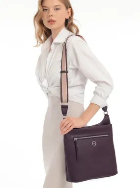 Maroon - Cross Bag