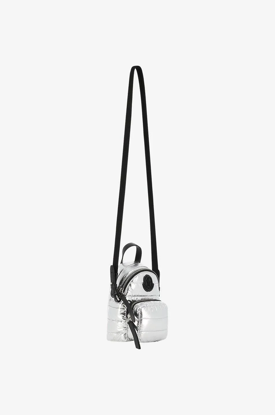 Mini-sac porté croisé en nylon métallisé Kilia Small