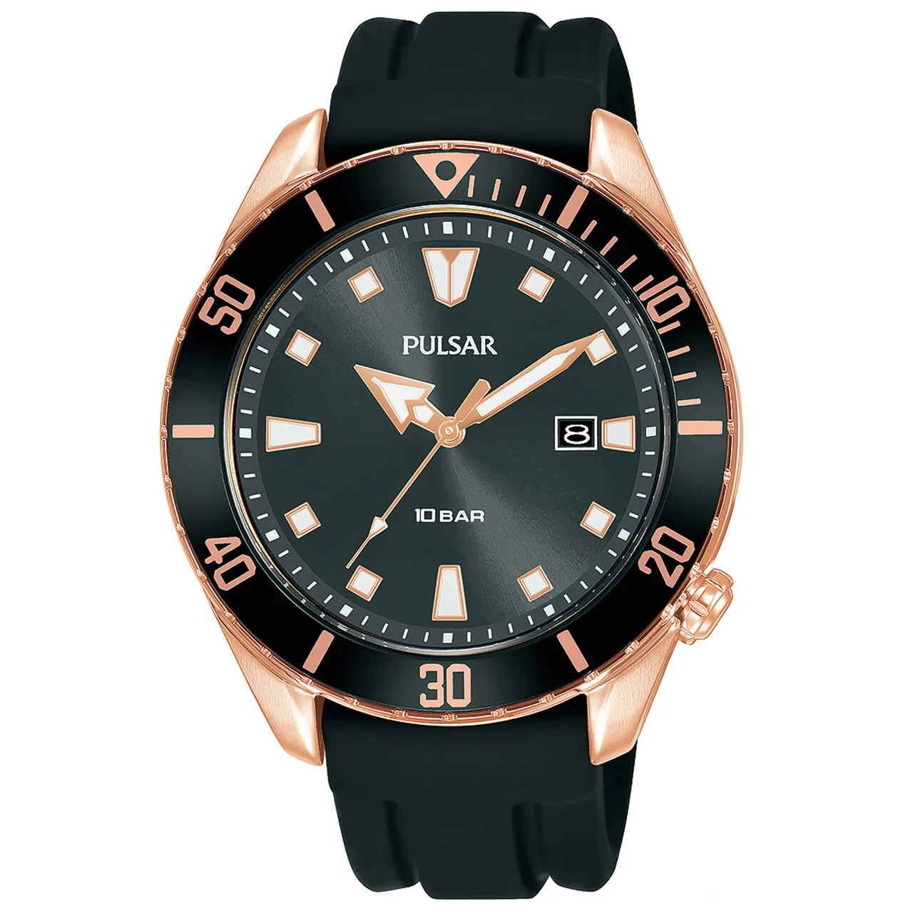 Montre homme Pulsar PG8312X1, 43mm, 10ATM, or