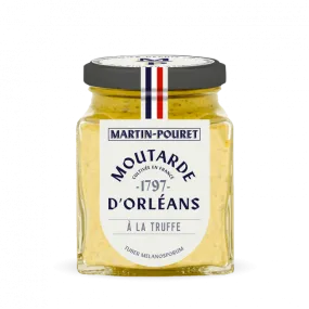 Moutarde d'Orléans à la Truffe 95g Martin Pouret