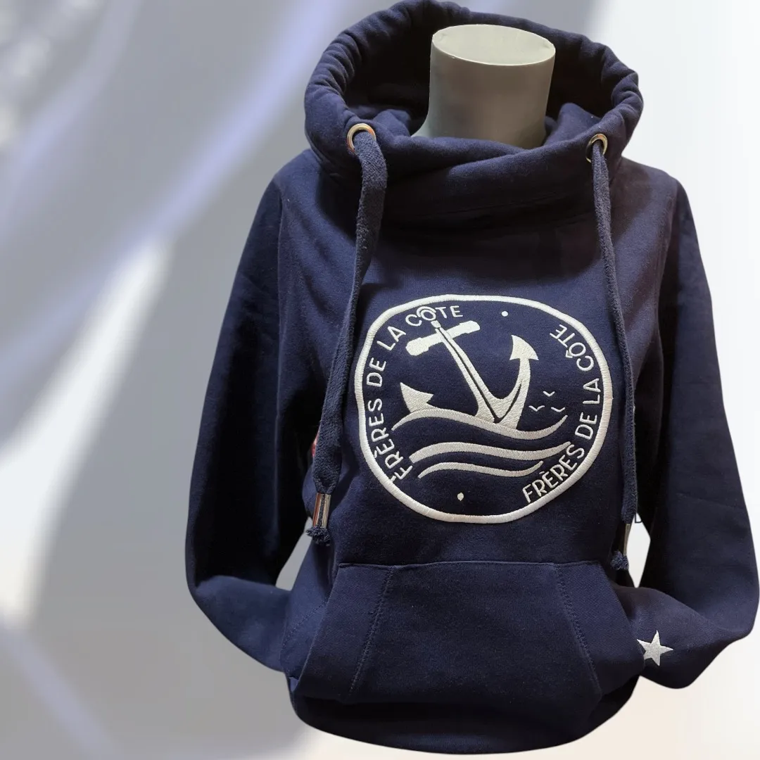 Nouveau !!! Sweat Le Bosco • ®Frères de la Côte ⭑BY MARINE • Unisexe • Marine / Blanc