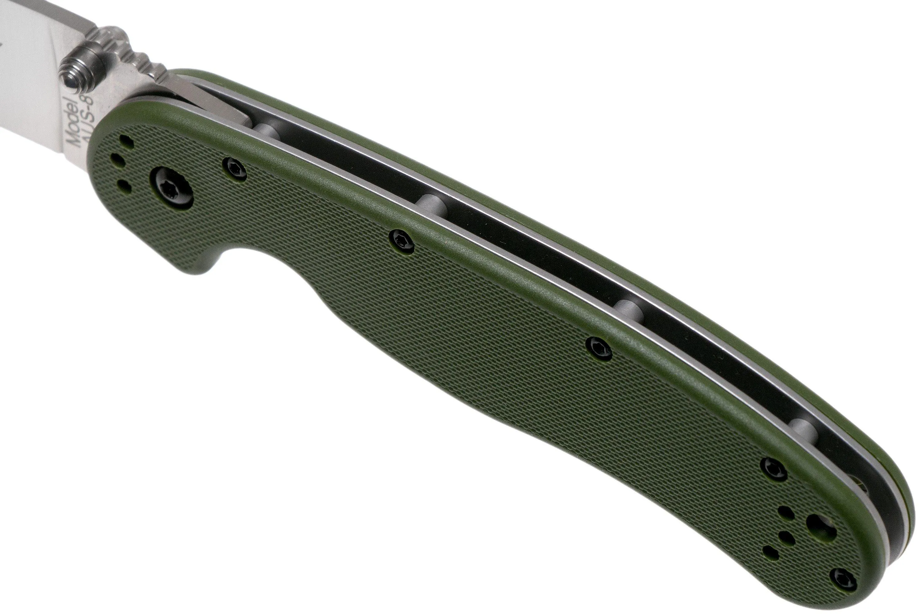 Ontario RAT-1 SP 8848FGTC Forest Green, Plain Edge couteau de poche