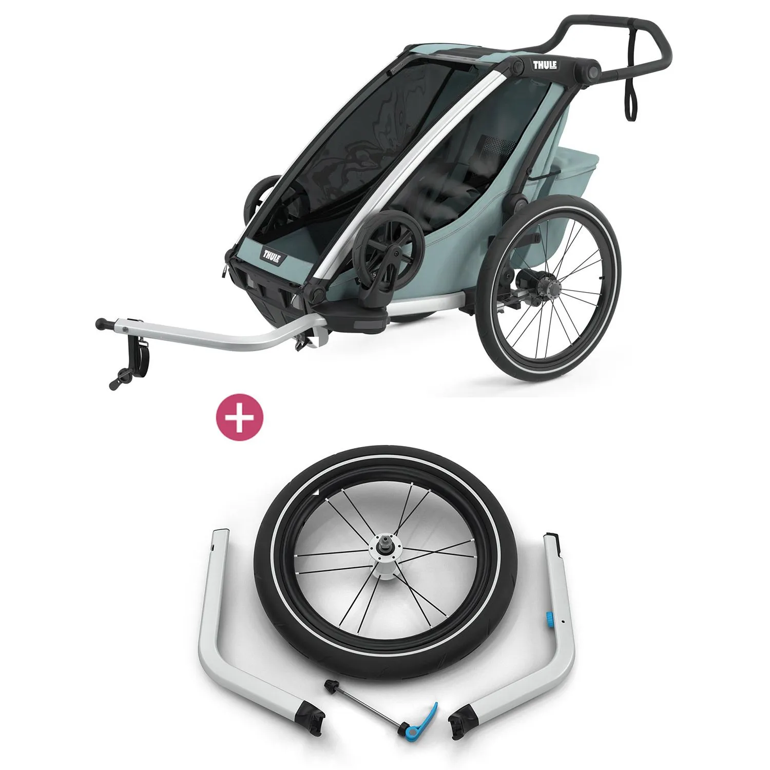 Pack Chariot Cross 1 + Jogging Kit