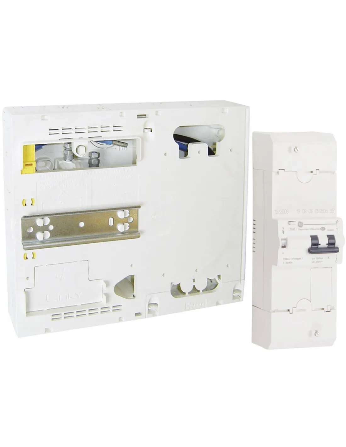 Pack Panneau LINKY + Disjoncteur 60A sélectif MICHAUD P384