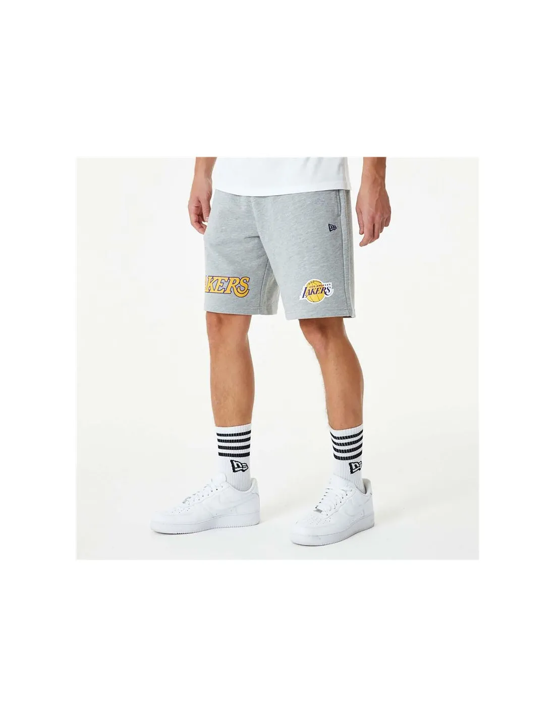 Pantalon New Era NBA LA Lakers Gris Hommes