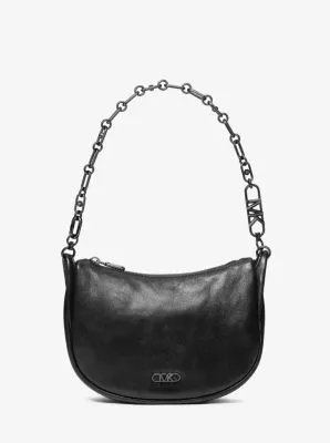 Petit sac porté épaule Kendall en cuir