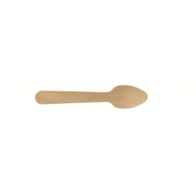 Petite cuillère bois couleur naturelle 11cm - par 2500