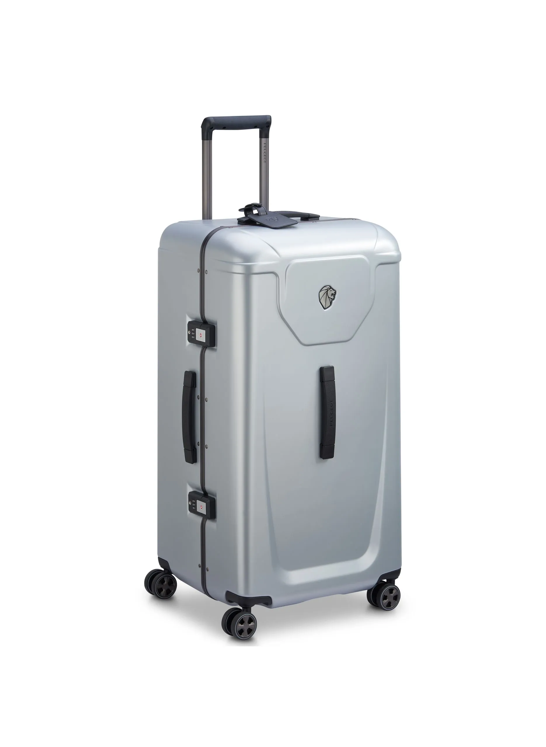 PEUGEOT VOYAGES  Valise soute rigide taille xxl - peugeot voyages - Argent
