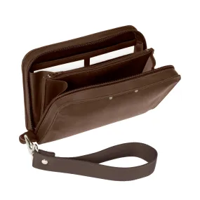 Pochette compagnon - Homme - Cuir - Nouvelle Ere Evian