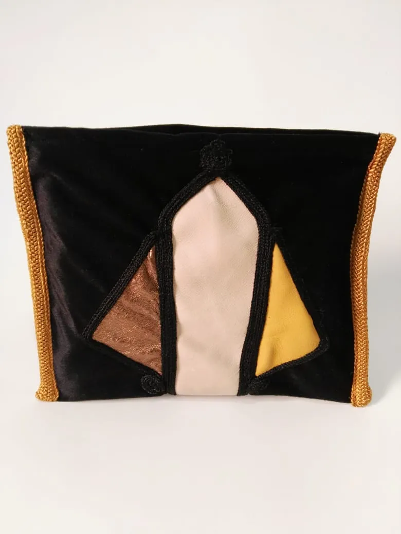 Pochette glamour fait main