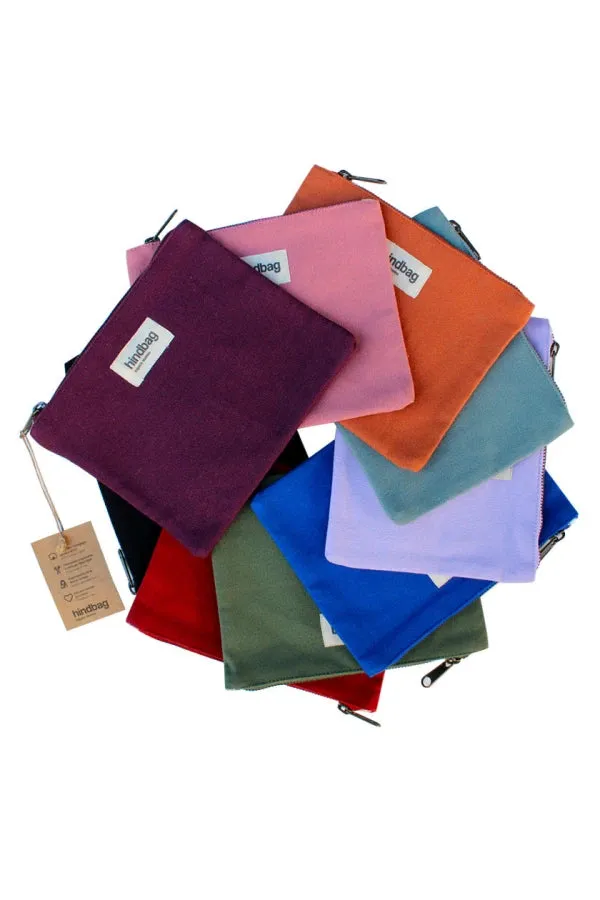 Pochette Sauge en coton bio - Lou