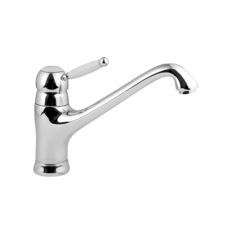 PONSI MITIGEUR DE CUISINE AVEC BEC PIVOTANT NICKEL BROSSE: BTKCLBLA66