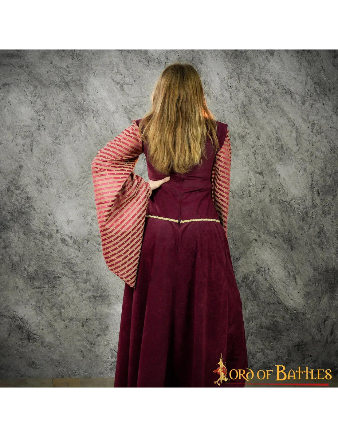 Robe longue médiévale modèle Francy ⚔️ Boutique Épées