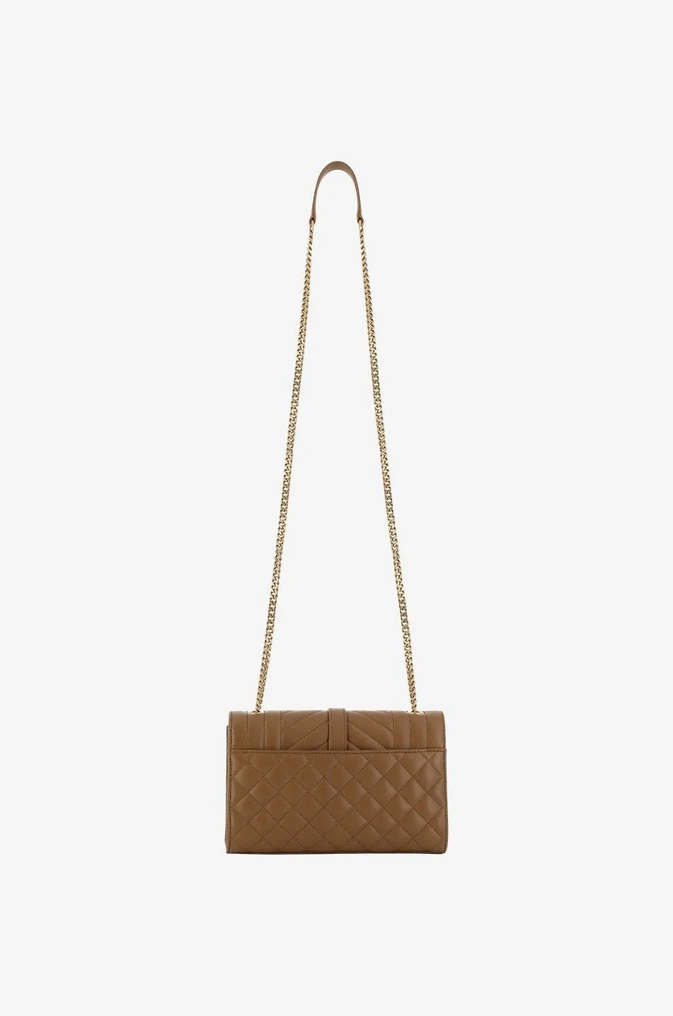 Sac porté épaule en cuir nappa Envelope Small Mixed Matelassé