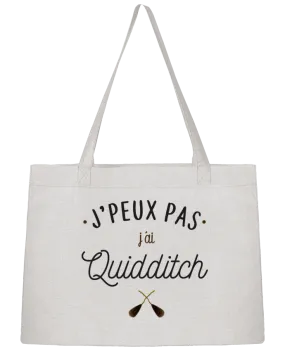 Sac Shopping J'peux pas j'ai Quidditch par La boutique de Laura